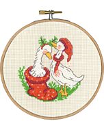 Permin borduurpakket Ganzen 13-5285 telpatroon incl. borduurring