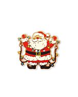 Letistitch Needle Minder kerstman met kerstversiering