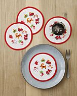 Permin borduurpakket kerst onderzetters 4st. 15-5203 telpatroon