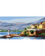 Voorbedrukt canvas/stramien bastia om te borduren van Margot 170.16