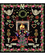 Thea Gouveneur borduurpakket merklap 'Christmas design' 2077.05 telpatroon