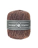 Durable Starlux kleur 2230 (dark brown/donkerbruin) glittergaren