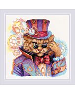 Riolis borduurpakket steampunk kat 2278 telpatroon