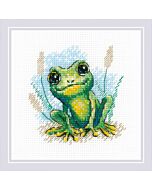 Riolis borduurpakket mini kikker 2286 telpatroon