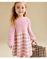 Phildar kinder Jurk breien van Phil Partner 3,5 & Phil Romance (229, M5)