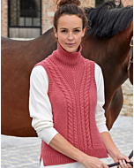 Phildar dames spencer breien van Phil Partner 3,5 (232, M6)