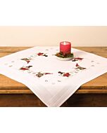 Rico Design borduurpakket tafelkleed sneeuwpoppen 25903.00.66