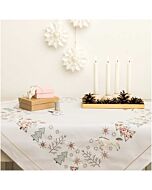 Borduurpakket tafelkleedje unicorn voorbedrukt spansteek van Rico  31227.52.21