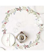 Voorbedrukt tafelkleed kerstgroen Rico Design 31255.52.21 borduren 95x95cm