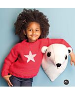 Breipakket meiden trui van Phildar van Rapido