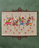 Permin borduurpakket adventskalender muizenparade 34-5266 telpatroon