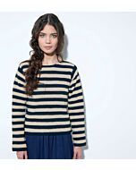 Haakpakket dames streeptrui om te haken van Phildar Coton 3