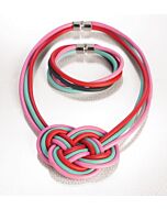 Phildar Phil Techno pakket armband en halsketting maken