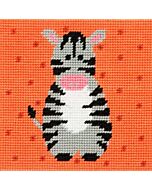 Anchor borduurpakket 1st kit Deborah de zebra 3690000-20035 voorbedrukt