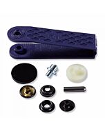 Prym vernietbare drukknopen Sport & Camping, brons 15mm 10 stuks