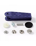 Prym vernietbare drukknopen Sport & Camping, zilver 15mm 10 stuks