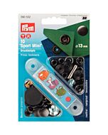 Prym vernietbare drukknopen Anorak sport mini - 13 mm brons 10 stuks