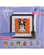 Anchor borduurpakket french bulldog Louis 3990000-20007 voorbedrukt