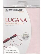 Borduurstof evenwaeve Murano 32ct/12.6 draadjes/p.cm. van Zweigart kl. 4115 roze afm. 48x68cm 
