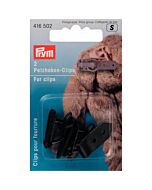Bontsluiting van Prym zwart kleurig. Per pakje 2 stuks.
