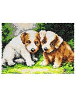 Orchidea smyrnapakket knoopkleed puppy's 4176 voorbedrukt