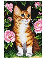 Smyrna Knoopkleed poes in rozenstruik 4177 om te knopen.