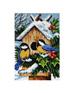 Orchidea smyrnapakket knoopkleed winter vogels 4243 voorbedrukt