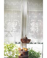 Haakpakket gordijntjes om te haken van DMC.