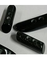 Houtje touwtje knoop zwart tinten