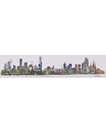 Thea Gouveneur borduurpakket 'Skyline Melbourne' 567 telpatroon