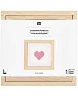 Rico Design decoratief frame vierkant 100212 14,5x14,5cm groot