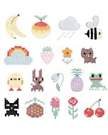 Rico Design plak en stik div figuren vrij borduren