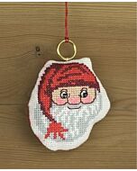 Borduurpakket Kerstboomhangertje elf Permin