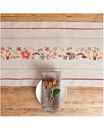 Borduurpakket voorbedrukte loper bosdieren van Rico Design 68288.54.18 spansteek