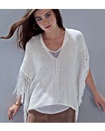 Phildar dames poncho / trui met franjes van Phil Madrague