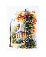 Magic needle borduurpakket huis in het stille september 70-41 telpatroon