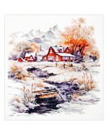 Magic needle borduurpakket huis onder de zucht van November 70-31 telpatroon