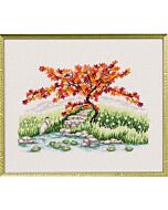 Permin borduurpakket Esdoorn bij de vijver 70-3131
