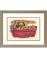 Dimensions borduurpakket 'golden ride' 70-35405 telpatroon