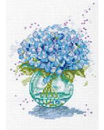 Dimensions borduurpakket bloemenvaas 70-65217 telpatroon