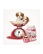 Borduurpakket Cupcake Puppy  van Thea Gouverneur 741