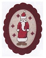 Borduurpakket Vilthangertje kerstman