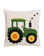 Permin borduurpakket kussen Tractor 83-2438