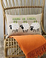 Permin borduurpakket Hang in there 83-3321 telpatroon