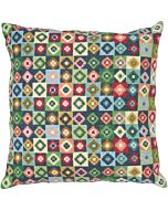 Permin borduurpakket kussen Flower om te borduren 83-1118  met telpatroon