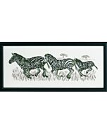 Permin borduurpakket zebra's om te borduren 12-8325