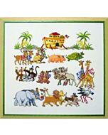 Borduurpakket Happy dream collection  Noah's ark van Permin 70-8408