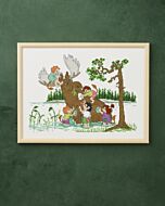 Permin borduurpakket Eland wassen 92-3329 telpatroon