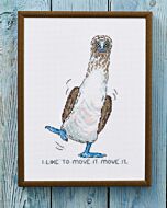 Permin borduurpakket I like to move it.. 92-5105 telpatroon