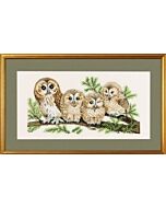 Eva Rosenstand borduurpakket uilen 94-146 aida